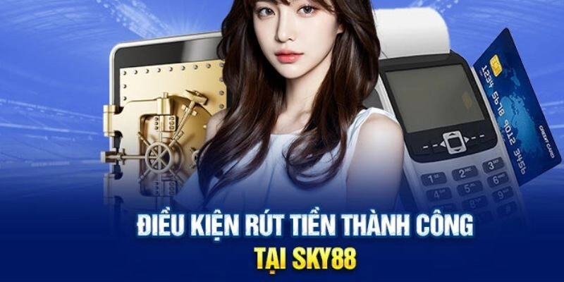 Cần thỏa mãn các điều kiện để rút tiền Sky88 