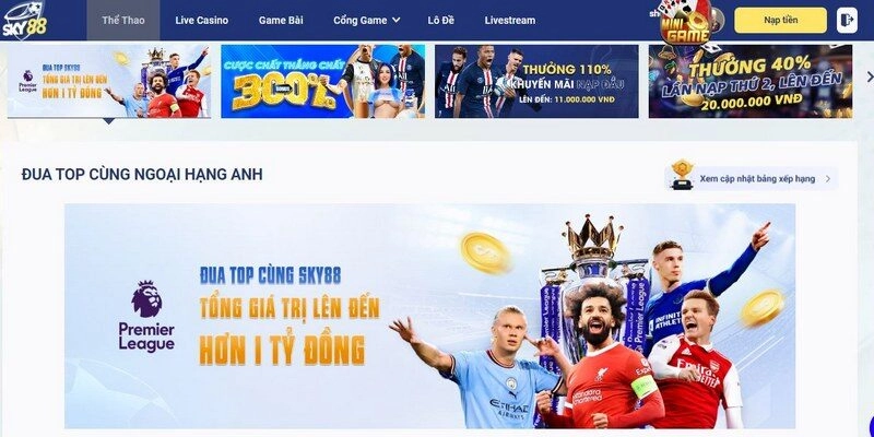 Nhiều nền tảng khuyến mãi SKY88 siêu hấp dẫn